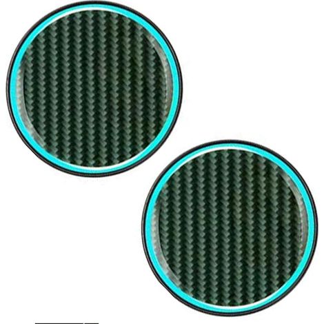 Dessous Verre Accessoires Automobile Porte Gobelets Universels pour Voiture Tapis Tasse Lumineux Accessoires Automobiles Intérieur (1/5)