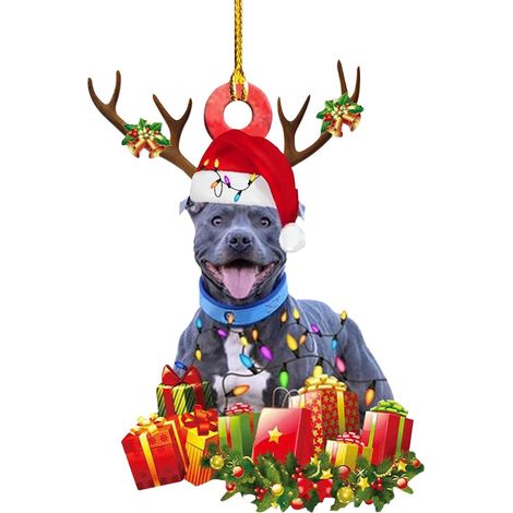 Pendentif Chien - Décoration Intérieure en Acrylique - Pour Maison Fête et Décor Murale - Unité (1/3)