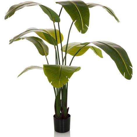 Plante artificielle / arbre artificiel BANANE 170 cm vert hjh OFFICE