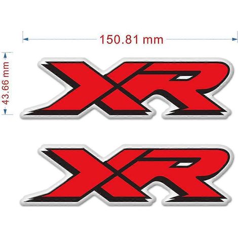 Autocollants, décalcomanies, emblèmes de carénage et de garde-boue, logos, protections de réservoir, coffres, sacoches pour BMW F900XR, S1000XR, 900, S1000, XR et XR4 (1/5)