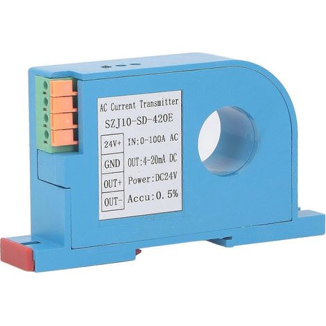 Wechselstromtransmitter 4–20 mA Ausgang, einphasig, perforiert, SPS-Steuerung, Sensorschalter