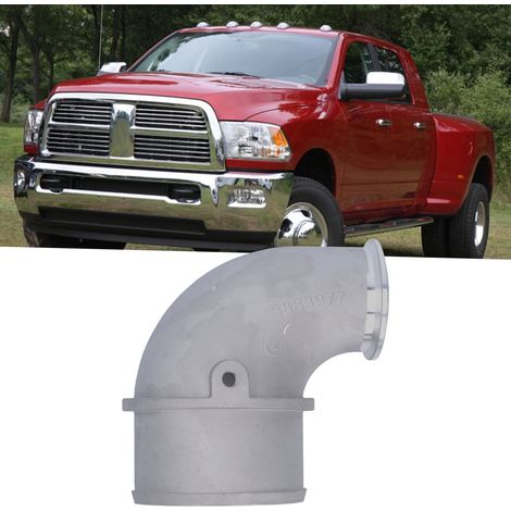 Kit d'adaptateur 90° pour turbo Cummins HX35 HX40 6BTA HX55, coude de sortie 4 pouces, référence 3883977 (1/5)
