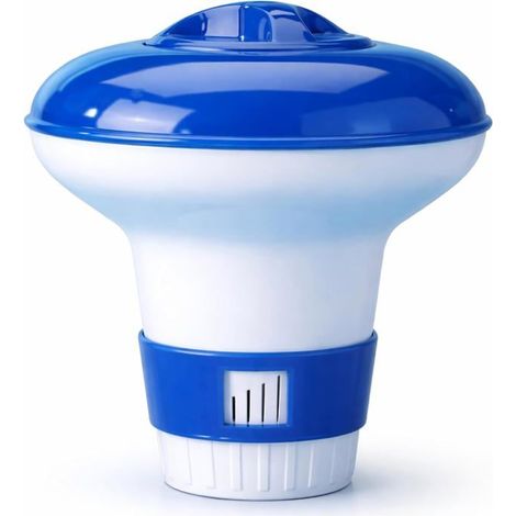 Petit diffuseur de chlore flottant, adapté à tous les spas et bains à remous. (1/4)