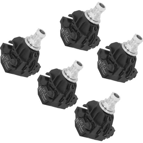 5 Pièces Connecteur de Perçage d'Isolation 1KV Pince de Perçage sans Pelage Séparateur de Câble Haute Basse Tension 4 Robuste à l'érosion des Coques comme la Flamme Dommages Isolés (1/5)