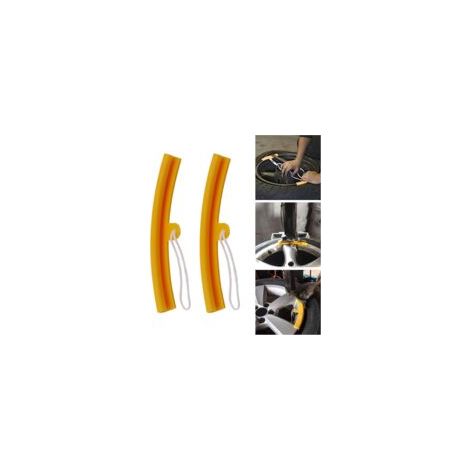 Protector de llanta con agujeros y cuerdas, Protector de llanta con agujeros y cuerdas, Herramienta de protección de llantas para motocicletas y bicicletas, Cambiador de neumáticos para bicicletas - P