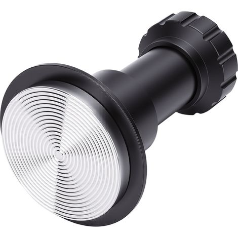 Doseur de café en acier inoxydable 304, outil de sol calibré à ressort pour café maison 58.35mm/2,3 pouces (1/5)