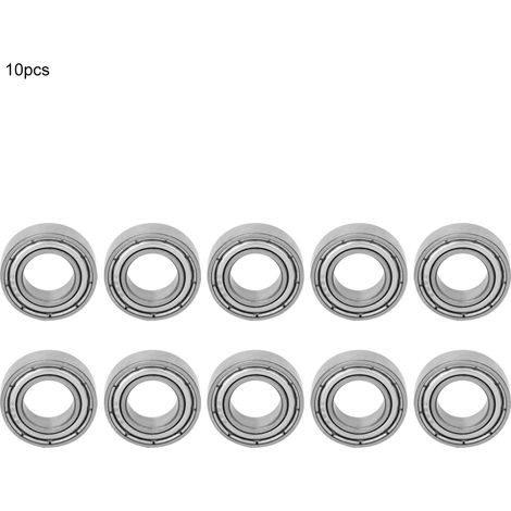 10pcs Deep Groove Ball Bearing Metal Shielded Bearing (689-ZZ 9x17x5mm) (1/5)