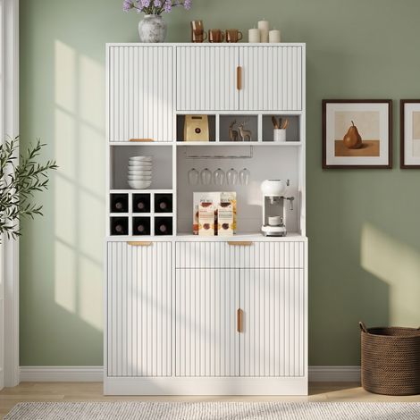 buffet enfilade 100x40x175 cm avec prises USB HAVRYA (1/5)