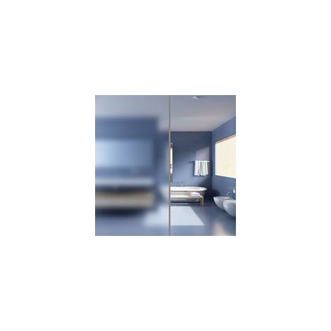 Fensterfolie, mattgrau, 0,9 x 20 m, PVC-Crezuo