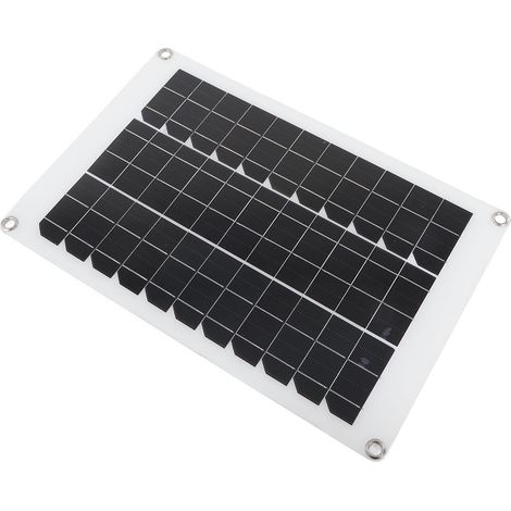 Solarbrunnenpumpen-Set, 20 W, mit Panel betrieben, tauchfähig, geräuscharm, 12 V, für Vogeltränke, Fischteich, Garten, Hydrokultur (1/5)