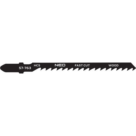 Hojas para sierra de calar neo tools 6tpi acero carbono 2 piezas