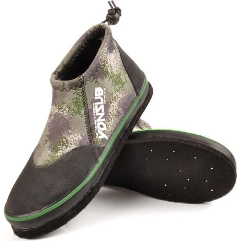 Fishing Shoes with Stable Felt Soles, Fishing Boots for Fishermen, Green, Military Green, Numeric8 (1/5)