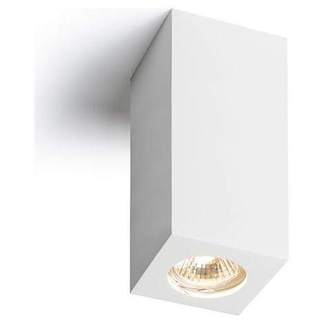Faretto lampada JACK SQ S 17 da soffitto gesso 230V GU10 15W