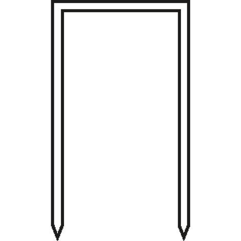 10 mm Heftklammern (Sieht 5.000 Stk.) AIRKRAFT 2405410 (1/2)