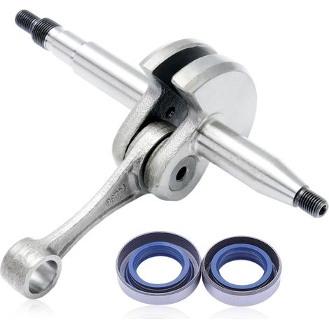Vilebrequin pour Scies à Béton pour TS410 TS420 Scies à Tronçonner avec Kit de Joints D'étanchéité D'huile Tronconneuse Pieces Detachees 4238 030 0400 9640 003 1570