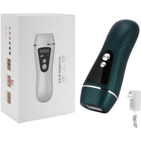 Épilateur lumière pulsée IPL 990 000 flashs, soin rajeunissant sans douleur, épilation définitive 110‑240V avec prise UK (1/5)