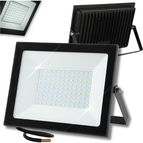 Projecteur LED halogène pour extérieur, applique murale de jardin, 100 W, 6500 K
