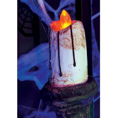 Applique Bougie - - Sonore - Halloween - 50 cm - Marron (1/2)