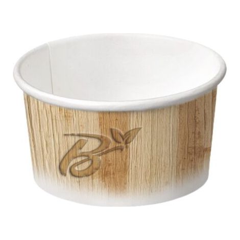 Pot à glace jetable 390 ml - 45 pièces - Ecobioshopping (1/3)