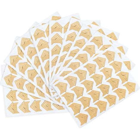 Fotoecken, 240 Stück – Papier, selbstklebend (1/2)