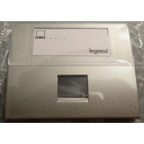 Legrand 087483 Sagane METALIDE Presa Internet RJ45 a dito