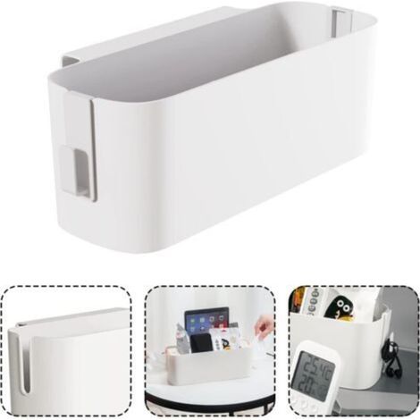 Bedside Storage Shelf for Dormitory Bunk Bed, Hanging Bed Storage Accessories, Hanging Bedside Storage Basket, Used for Remote Control, Book, Newspaper (1/4)