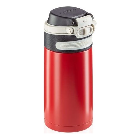 Leifheit 03245 thermos 350 ml Noir, Rouge Acier inoxydable (1/5)