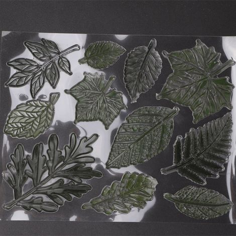 Feuille de Scrapbooking DIY pour Album Photo - Décoration Verte Naturelle (1/2)