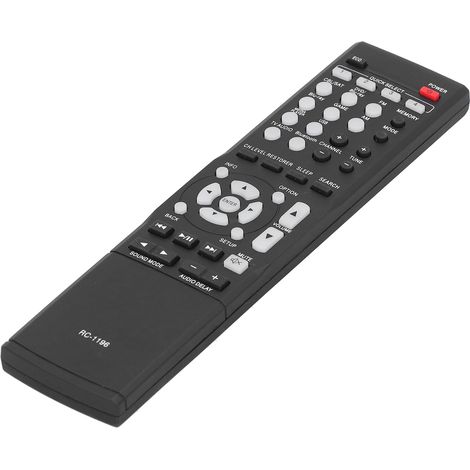 Télécommande RC1196 compatible avec les récepteurs audio-vidéo DENON AVR-X520BT et AVR-S500BT. (1/5)