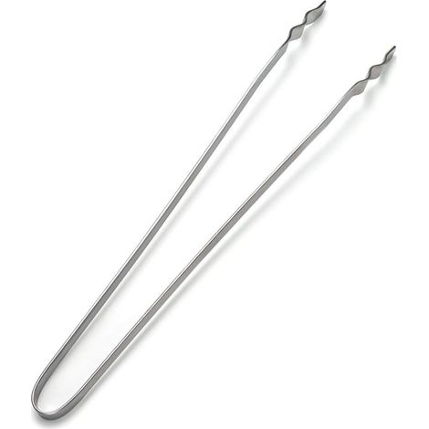 Pinza da barbecue in acciaio inossidabile da 38 cm accessori professionali