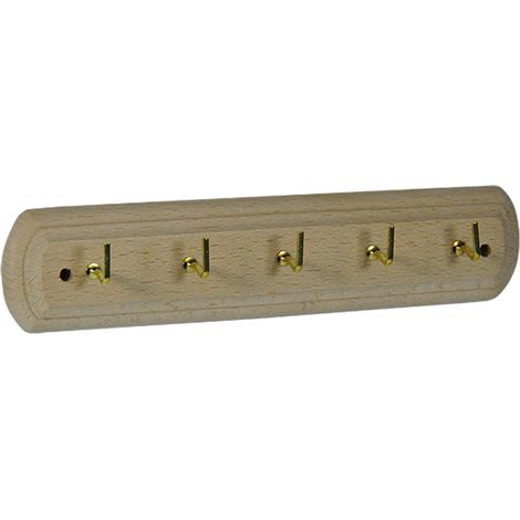 APPENDITUTTO ADESIVO LEGNO 5 posti - pz. 1  - Blister Koncreto
