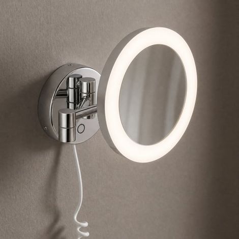 Kronenbach LED Kosmetikspiegel 2.0 Wandmodell rund mit Stecker (1/3)