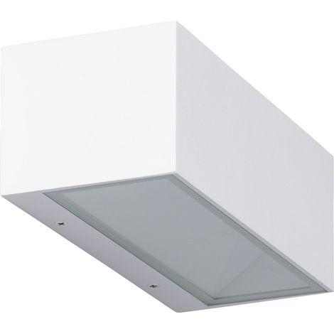 Aplique de Pared Exterior LED 18W de Aluminio Iluminación Doble Cara CCT Seleccionable Gropius Blanco (1/5)