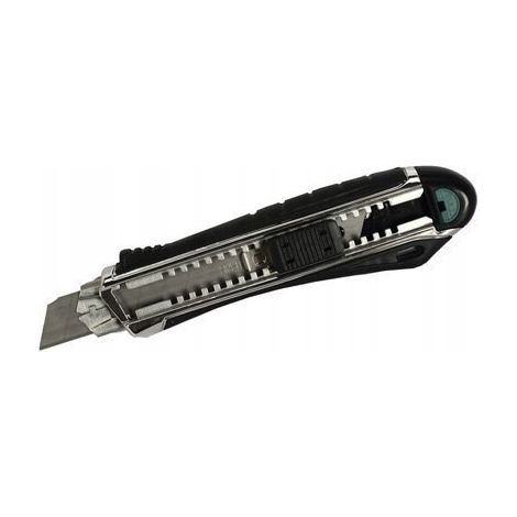 Coltello a lama spezzabile STALCO con 5 lame da 18 mm S-67418