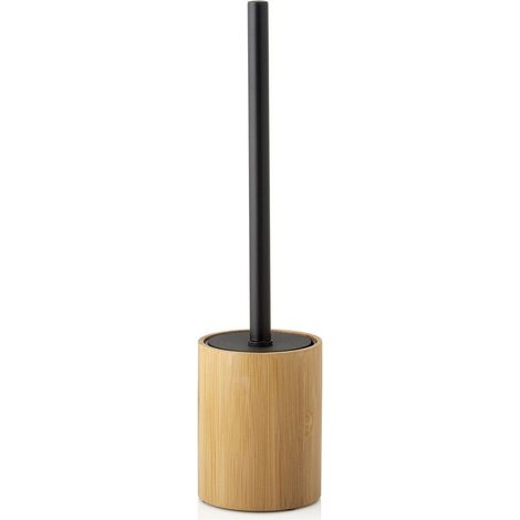 ANDREA HOUSE BA70075 Escobilla Bambu/Metal Negro - ref: BA70075