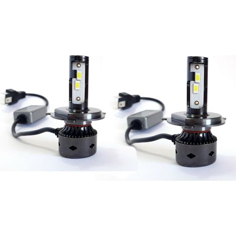 Kit Lampadine Auto H4 D8 Canbus Lampade Fari LED 4800 LM 6000k Centralina 42W (1/4)