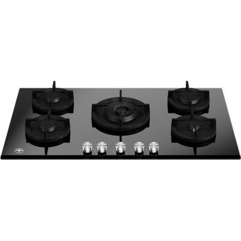 Bertazzoni La Germania P905CLAGGN. Colore del prodotto: Nero, Posizionamento dell'apparecchio: Da incasso, Dimensione della larghezza del piano cottura: 90 cm. Tipo di controllo: Manopola, Posizion... (1/3)