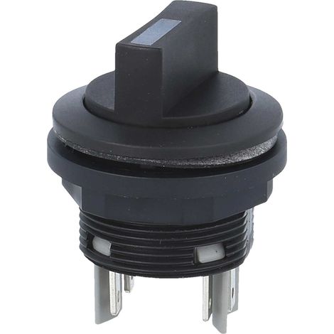 Georg Schlegel Sélecteur lumineux maintenu, 2NO éclairée, circulaire, SHORTRON Connecteur plat 2,8 mm x 0,8 mm - 1 Stück (1/2)