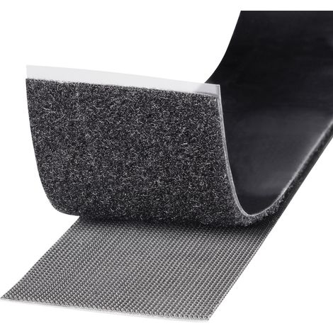 TOOLCRAFT KL50X1000C Klettband zum Aufkleben Haft- und Flauschteil, extrastark (L x B) 1000 mm x 50