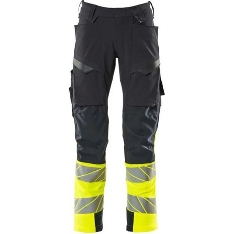 Pantalón de trabajo Mascot accelerate safe impermeable reflectante