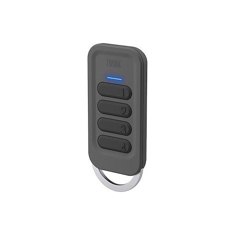 Urmet – Télécommande porte clé Zigbee 4 canaux – Technologie UP pour multi-usage – Autonomie optimisée – Compatible Zigbee 3.0