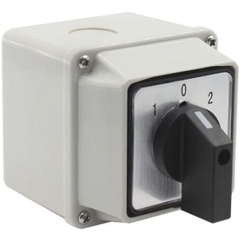 LW26-20/2 Inverseur de source universel avec boîtier de montage - 380 V, 20 A - Sélecteur universel à came rotative (1/3)