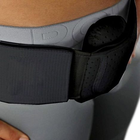 Ceinture Herniaire - Soutien Aine Adulte - Pour Soulagement Douleur et Recuperation Post-Traumatique - Taille Unique avec Coussinet Compression Amovible - 1 Piece (1/5)