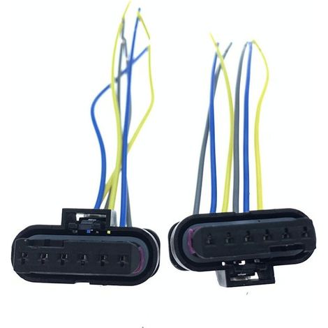 Connecteur de faisceau de câblage pour feu arrière et feu stop compatible avec les BMW Série 3 F30, F35, 316i, 318li, 320li et 325l – JB1400-6P