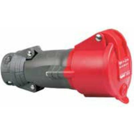 Prise mobile Hypra IP44 16A - 380V à 415V - 3P+T - plastique - 052283 - LEGRAND