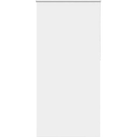 Store enrouleur occultant, largeur du tissu 110,7 cm, fibre de polyester.