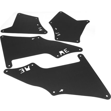 4 Garde-boue intérieurs clips protecteurs joints 5373535150 Compatible 4Runner FJ Cruiser Lot de 4 fixations anti-éclaboussures (1/5)