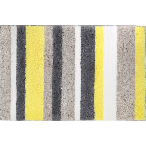 Sollbry Badematte, rutschfest, saugfähig, Badematte, extra lang, weich, maschinenwaschbar, Badematte (40 x 60 cm) (1/5)