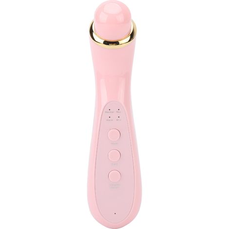 Masque yeux massage EMS chaleur micro-courant vibration portable rose pour visage et contour des yeux, appareil manuel confortable (1/5)