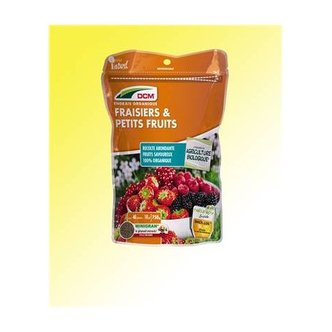 ENGRAIS FRAISIERS ET PETITS FRUITS - 750 G - Remontant